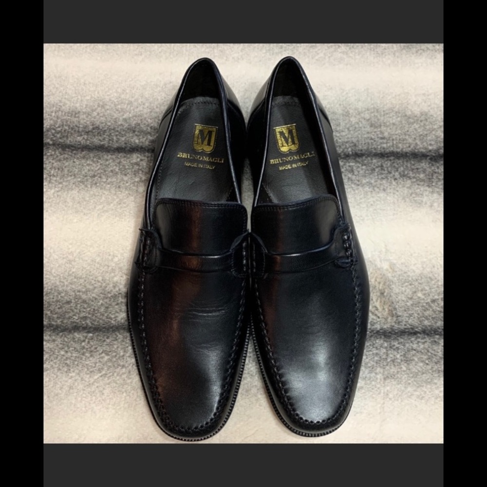 Bruno Magali Porro Black Loafer